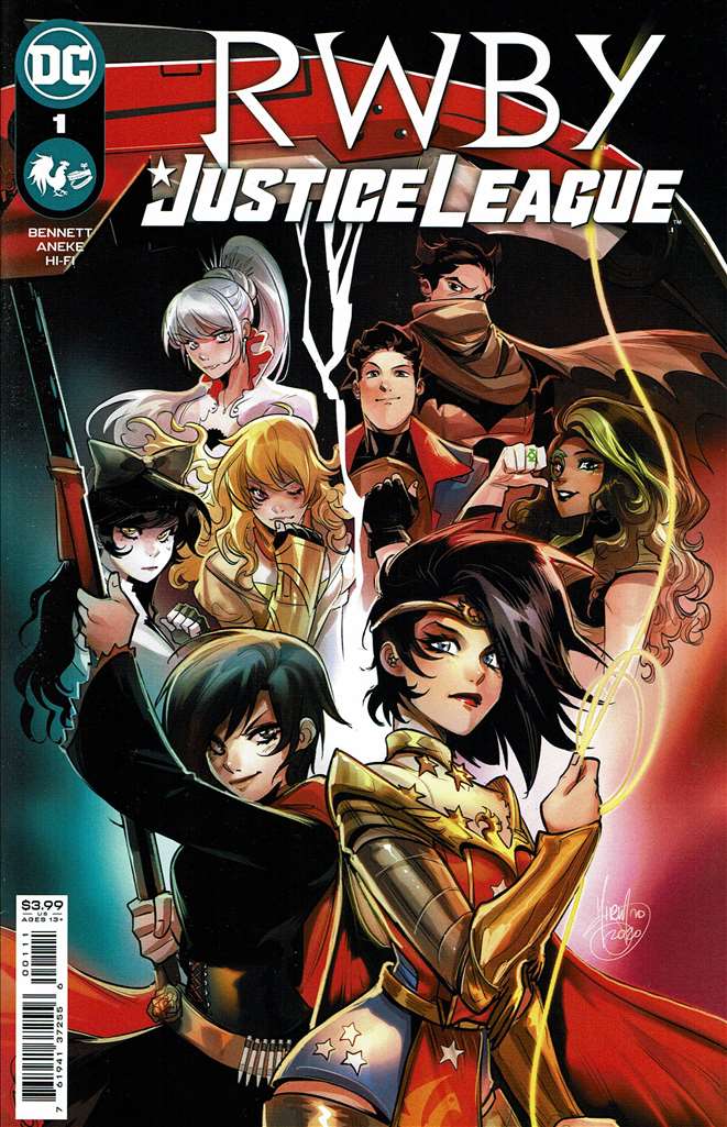 RWBY/Justice League #1, Comic Book, Back Issue, buy comic books online, order comics online, marvel comics, sell comic books, online, comic websites, comic store, vintige comic books, comic book store guelph, comic book store, comic book store near me, Long Box Silver's Comic Book Store