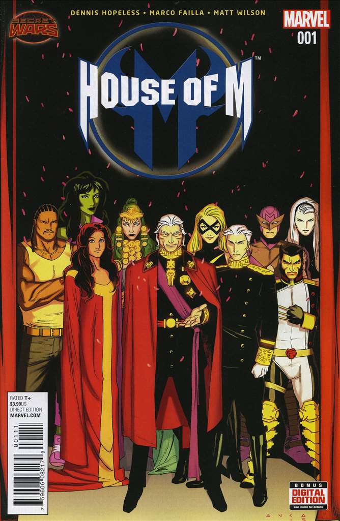 House Of M (2nd Series) #1, Comic Book, Back Issue, buy comic books online, order comics online, marvel comics, sell comic books, online, comic websites, comic store, vintige comic books, comic book store guelph, comic book store, comic book store near me, Long Box Silver's Comic Book Store
