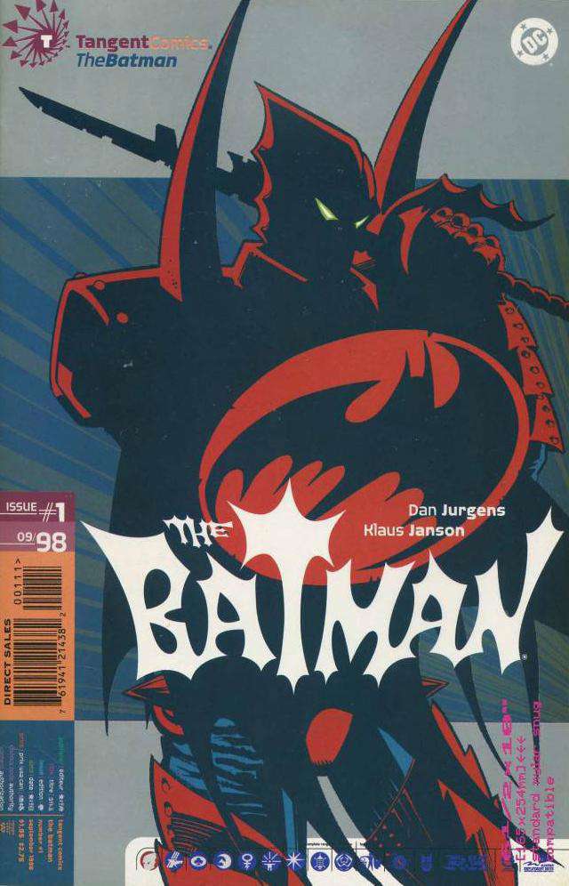 Tangent Comics Set (Green Lantern, Tales of the Green Lantern, Batman, Flash, Superman, Wonder Woman) #1 (VF-NM)