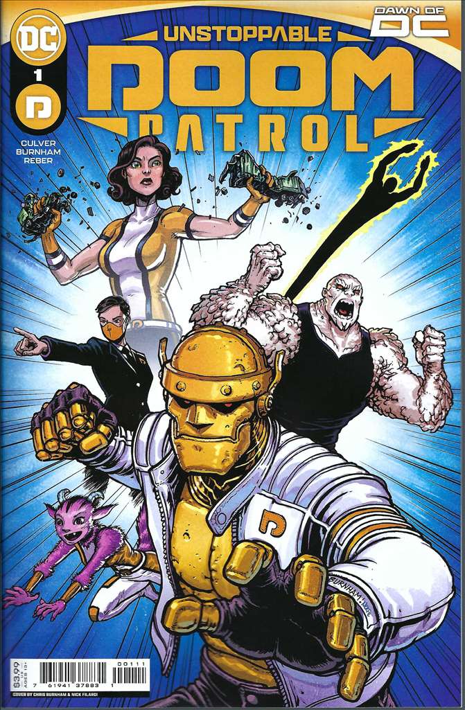 Unstoppable Doom Patrol #1, Comic Book, Back Issue, buy comic books online, order comics online, marvel comics, sell comic books, online, comic websites, comic store,  vintige comic books, comic book store guelph, comic book store, comic book store near me, Long Box Silver's Comic Book Store