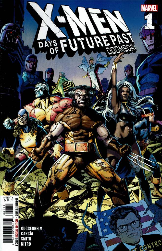 X-Men: Days of Future Past—Doomsday #1, Comic Book, Back Issue, buy comic books online, order comics online, marvel comics, sell comic books, online, comic websites, comic store, vintige comic books, comic book store guelph, comic book store, comic book store near me, Long Box Silver's Comic Book Store