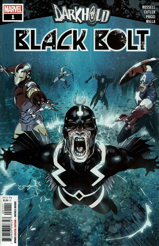 Darkhold, The: Black Bolt #1, Comic Book, Back Issue, buy comic books online, order comics online, marvel comics, sell comic books, online, comic websites, comic store,  vintige comic books, comic book store guelph, comic book store, comic book store near me, Long Box Silver's Comic Book Store