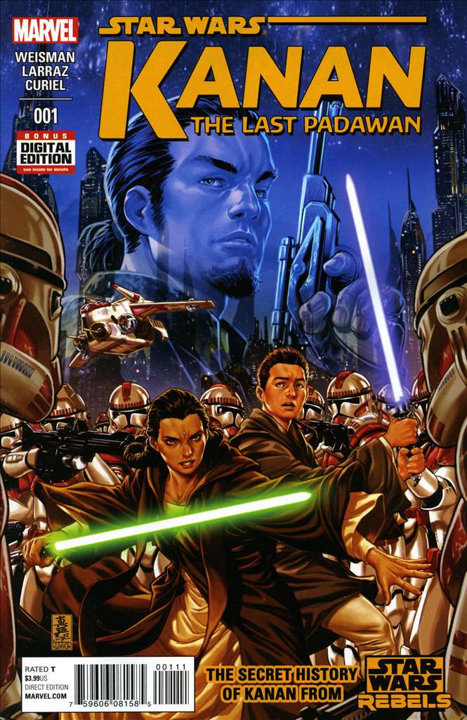 Kanan: The Last Padawan #1, Comic Book, Back Issue, buy comic books online, order comics online, marvel comics, sell comic books, online, comic websites, comic store, vintige comic books, comic book store guelph, comic book store, comic book store near me, Long Box Silver's Comic Book Store