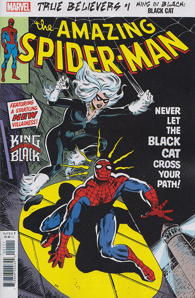 True Believers: King in Black—Black Cat #1 (VF-NM), Comic Book, buy comic books online, online comic book store canada, sell comic books, online, comic websites, comic store, vintige comic books, comic book store guelph, comic book store, Long Box Silver's Comics