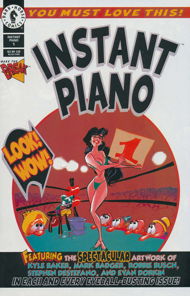 Instant Piano #1 Very Fine to Near Mint, Comic Book, Back Issue, buy comic books online, online comic book store canada, sell comic books, online, comic websites, comic store,  vintige comic books, comic book store guelph, comic book store, comic book store near me, Long Box Silver's Comics