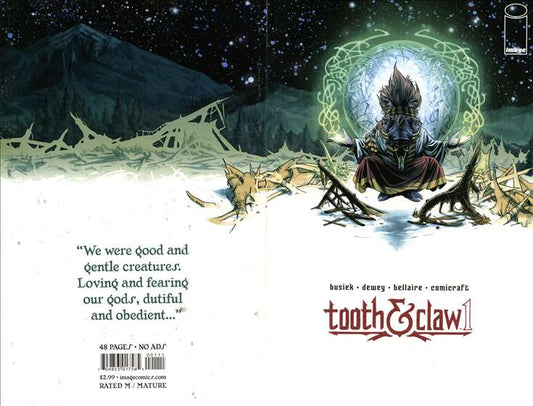 Tooth & Claw (2nd Series) #1, Comic Book, Back Issue, buy comic books online, order comics online, marvel comics, sell comic books, online, comic websites, comic store,  vintige comic books, comic book store guelph, comic book store, comic book store near me, Long Box Silver's Comic Book Store