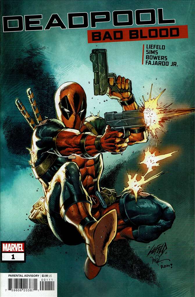 Deadpool: Bad Blood (2nd Series) #1, Comic Book, Back Issue, buy comic books online, order comics online, marvel comics, sell comic books, online, comic websites, comic store,  vintige comic books, comic book store guelph, comic book store, comic book store near me, Long Box Silver's Comic Book Store