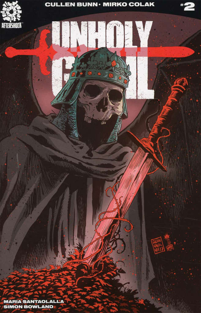 Unholy Grail #2/B (VF-NM), Comic Book, Back Issue, buy comic books online, online comic book store canada, sell comic books, online, comic websites, comic store, vintige comic books, comic book store guelph, comic book store, comic book store near me, Long Box Silver's Comics
