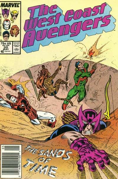 West Coast Avengers(VF-NM) #20/NS, Comic Book, Back Issue, buy comic books online, order comics online, marvel comics, sell comic books, online, comic websites, comic store,  vintige comic books, comic book store guelph, comic book store, comic book store near me, Long Box Silver's Comic Book Store