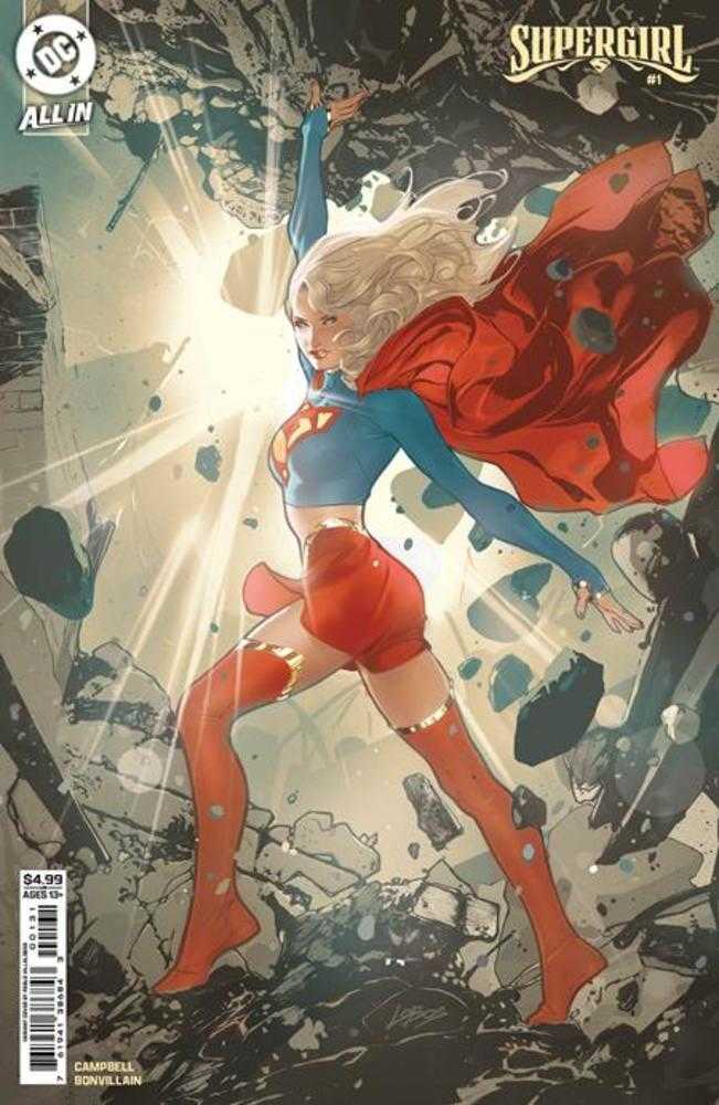 Supergirl #1 Cover C Pablo Villalobos Card Stock Variant (VF-NM)