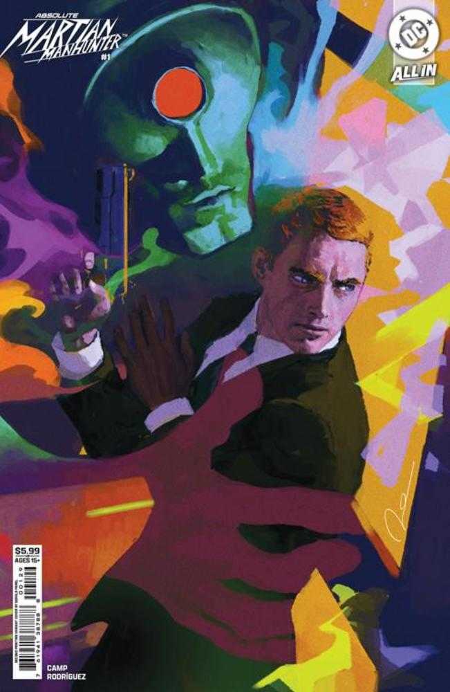 Absolute Martian Manhunter #1 2nd Print Cover B Gerald Parel Card Stock Variant(VF/NM)