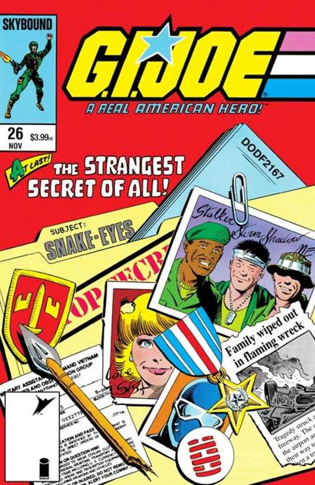 G.I. Joe A Real American Hero #26 Hama Files Edition Cover A Mike Zeck & Bob Wiacek (VF-NM)
