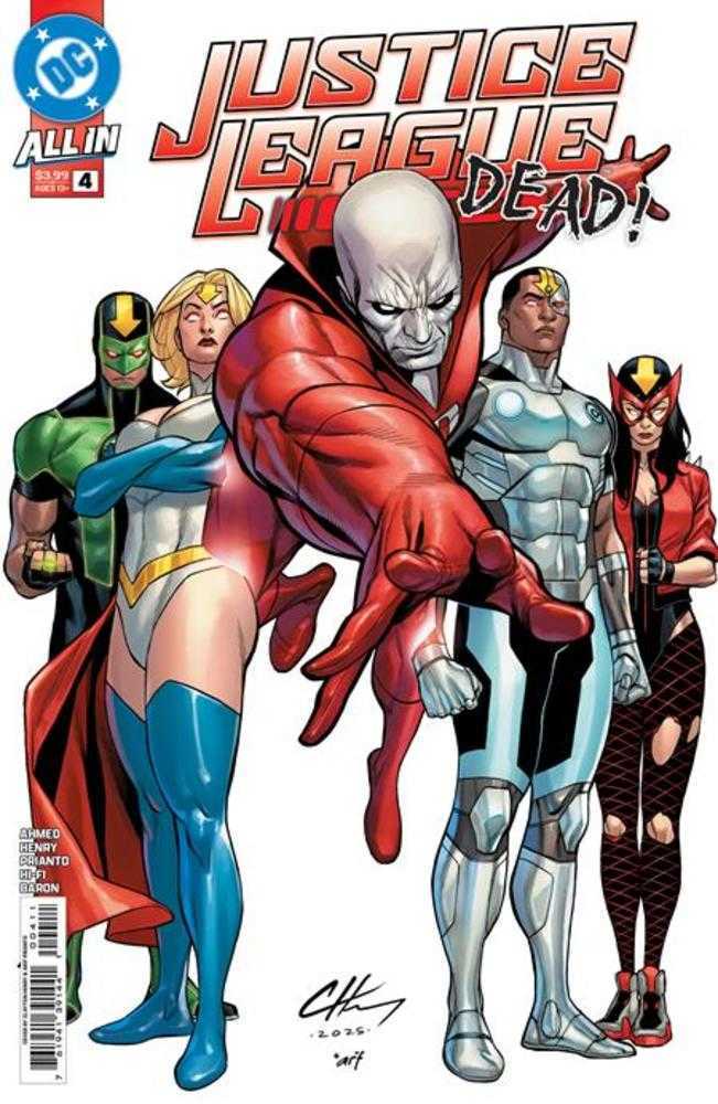 Justice League Red #4 (Of 6) Cover A Clayton Henry (VF/NM)