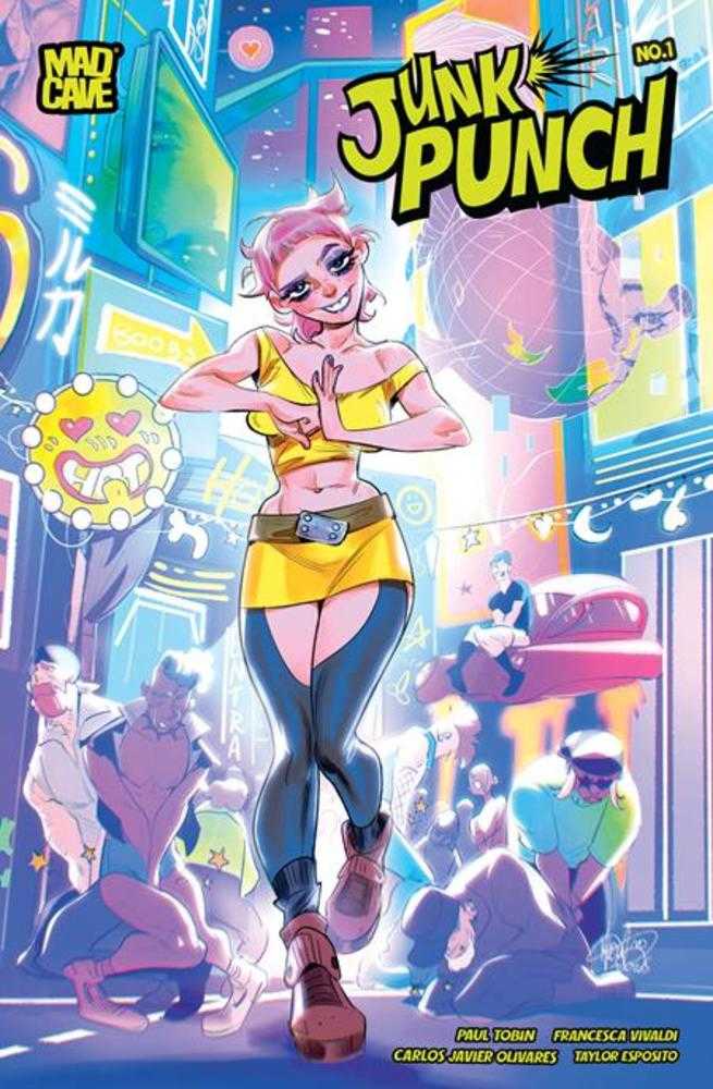 Junk Punch #1 (Of 5) Cover C Mirka Andolfo Variant (Mature) (VF-NM)