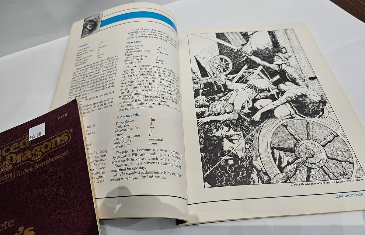 Advanced Dungeons & Dragons 2nd Edition The Complete Psionics Handbook