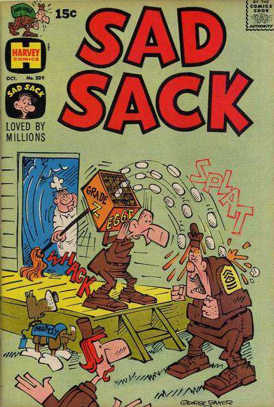Sad Sack #209 (G), Comic Book, buy comic books online, online comic book store canada, sell comic books, online, comic websites, comic store, vintige comic books, comic book store guelph, comic book store, Long Box Silver's Comics