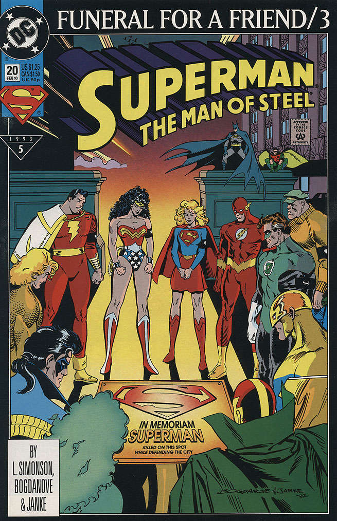Superman: The Man of Steel #20 (VF-NM), Comic Book, buy comic books online, online comic book store canada, sell comic books, online, comic websites, comic store, vintige comic books, comic book store guelph, comic book store, Long Box Silver's Comics