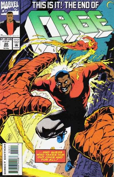 Cage #20, Comic Book, Back Issue, buy comic books online, order comics online, marvel comics, sell comic books, online, comic websites, comic store,  vintige comic books, comic book store guelph, comic book store, comic book store near me, Long Box Silver's Comic Book Store