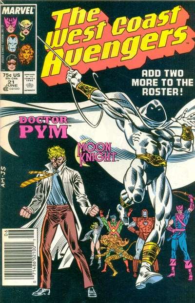 West Coast Avengers(VF-NM) #21/NS, Comic Book, Back Issue, buy comic books online, order comics online, marvel comics, sell comic books, online, comic websites, comic store,  vintige comic books, comic book store guelph, comic book store, comic book store near me, Long Box Silver's Comic Book Store