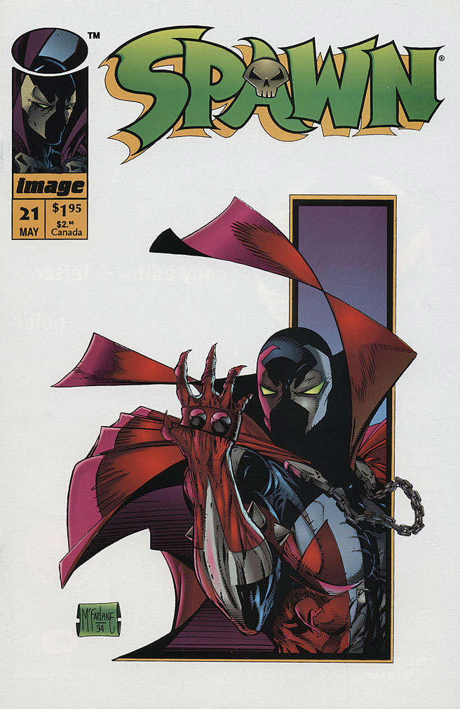 Spawn #21 (VF-NM), Comic Book, Back Issue, buy comic books online, online comic book store canada, sell comic books, online, comic websites, comic store, vintige comic books, comic book store guelph, comic book store, comic book store near me, Long Box Silver's Comics