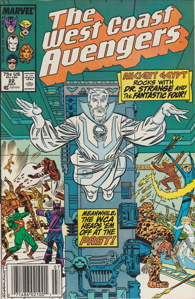 West Coast Avengers(VF-NM) #22/NS, Comic Book, Back Issue, buy comic books online, order comics online, marvel comics, sell comic books, online, comic websites, comic store,  vintige comic books, comic book store guelph, comic book store, comic book store near me, Long Box Silver's Comic Book Store