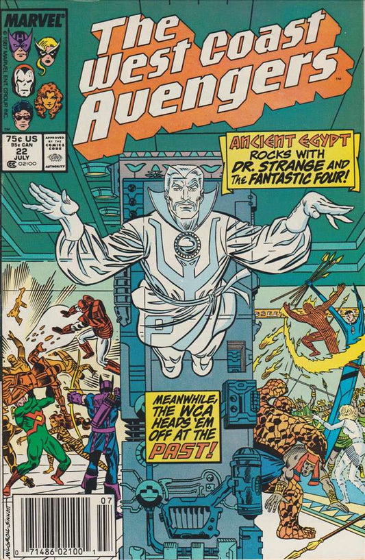 West Coast Avengers(VF-NM) #22/NS, Comic Book, Back Issue, buy comic books online, order comics online, marvel comics, sell comic books, online, comic websites, comic store,  vintige comic books, comic book store guelph, comic book store, comic book store near me, Long Box Silver's Comic Book Store