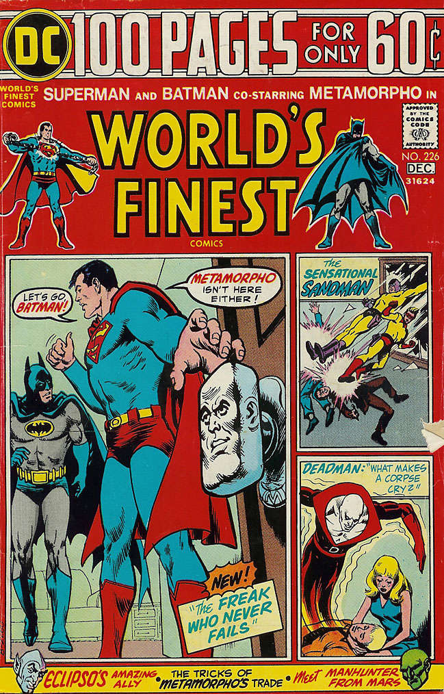 World’s Finest Comics #226 (F), Comic Book, buy comic books online, online comic book store canada, sell comic books, online, comic websites, comic store, vintige comic books, comic book store guelph, comic book store, Long Box Silver's Comics