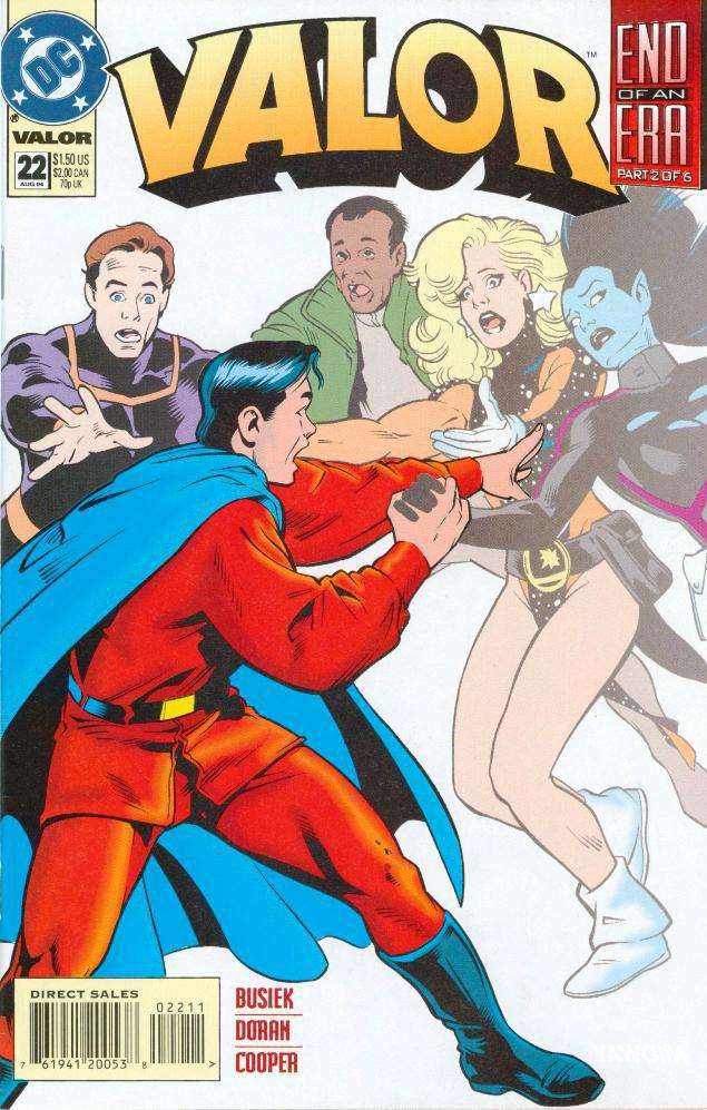 Valor (DC) #22, Comic Book, Back Issue, buy comic books online, order comics online, marvel comics, sell comic books, online, comic websites, comic store,  vintige comic books, comic book store guelph, comic book store, comic book store near me, Long Box Silver's Comic Book Store