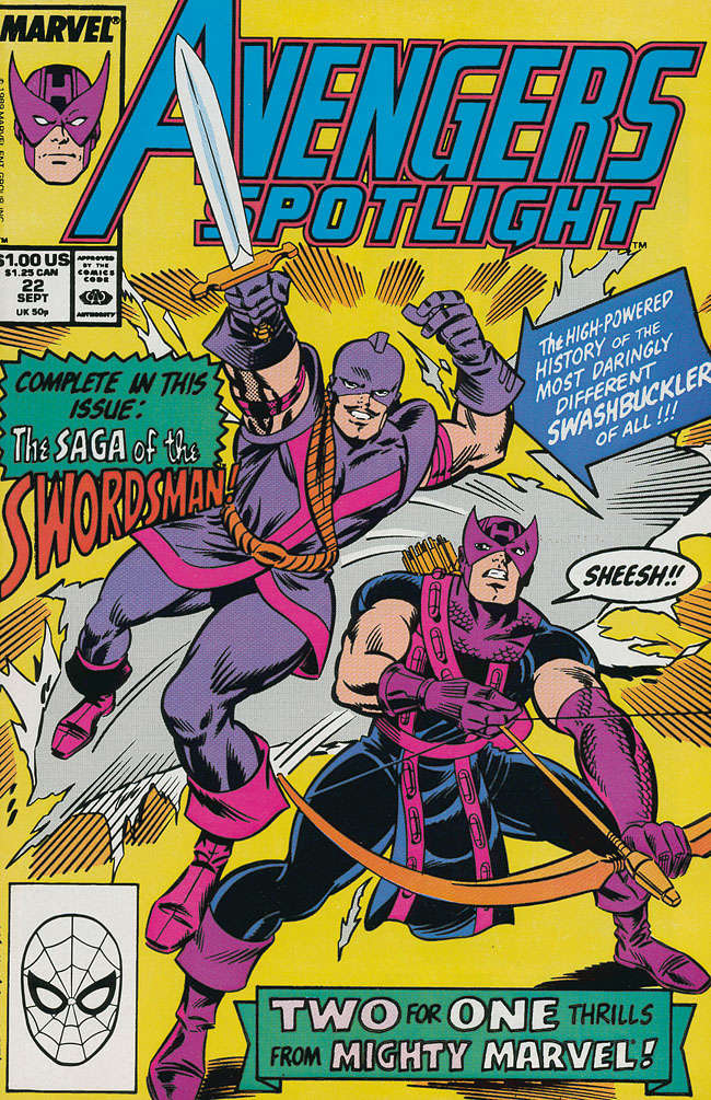 Avengers Spotlight(VF/NM) #22, Comic Book, Back Issue, buy comic books online, order comics online, marvel comics, sell comic books, online, comic websites, comic store,  vintige comic books, comic book store guelph, comic book store, comic book store near me, Long Box Silver's Comic Book Store