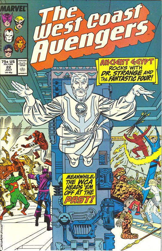 West Coast Avengers(F) #22, Comic Book, Back Issue, buy comic books online, order comics online, marvel comics, sell comic books, online, comic websites, comic store,  vintige comic books, comic book store guelph, comic book store, comic book store near me, Long Box Silver's Comic Book Store