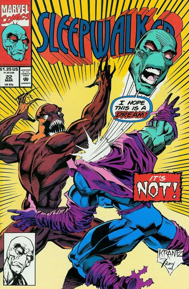 Sleepwalker #22, Comic Book, Back Issue, buy comic books online, order comics online, marvel comics, sell comic books, online, comic websites, comic store, vintige comic books, comic book store guelph, comic book store, comic book store near me, Long Box Silver's Comic Book Store