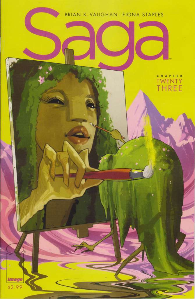 Saga (Image) #23 (VF-NM), Comic Book, Back Issue, buy comic books online, online comic book store canada, sell comic books, online, comic websites, comic store,  vintige comic books, comic book store guelph, comic book store, comic book store near me, Long Box Silver's Comics