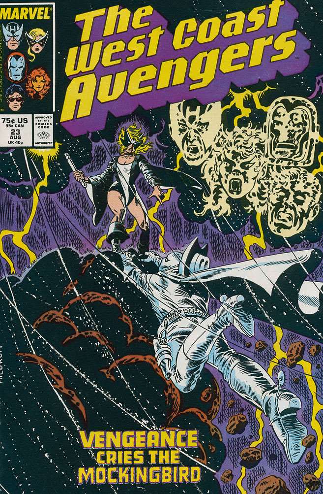 West Coast Avengers(VF-NM) #23, Comic Book, Back Issue, buy comic books online, order comics online, marvel comics, sell comic books, online, comic websites, comic store,  vintige comic books, comic book store guelph, comic book store, comic book store near me, Long Box Silver's Comic Book Store