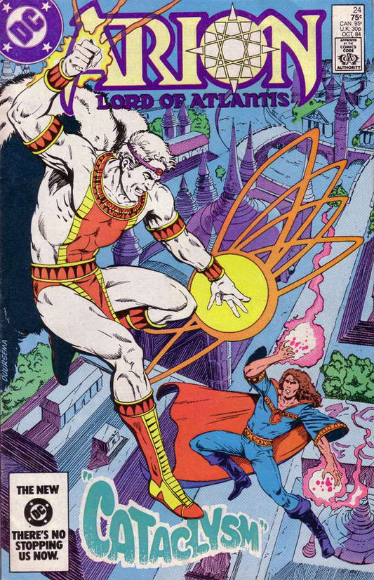 Arion, Lord of Atlantis #24, Comic Book, Back Issue, buy comic books online, order comics online, marvel comics, sell comic books, online, comic websites, comic store,  vintige comic books, comic book store guelph, comic book store, comic book store near me, Long Box Silver's Comic Book Store