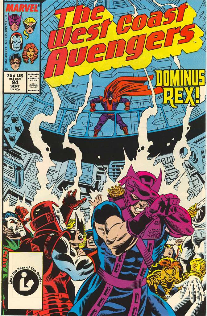 West Coast Avengers(VF-NM) #24, Comic Book, Back Issue, buy comic books online, order comics online, marvel comics, sell comic books, online, comic websites, comic store,  vintige comic books, comic book store guelph, comic book store, comic book store near me, Long Box Silver's Comic Book Store