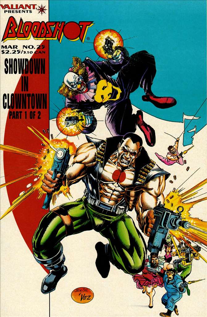 Bloodshot #25, Comic Book, Back Issue, buy comic books online, order comics online, marvel comics, sell comic books, online, comic websites, comic store,  vintige comic books, comic book store guelph, comic book store, comic book store near me, Long Box Silver's Comic Book Store