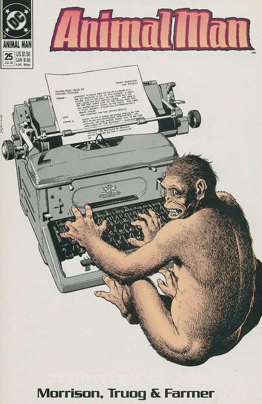 Animal Man #25, Comic Book, Back Issue, buy comics online, comic book store guelph, online comic book store, local comic shop, Long Box Silver's Comics