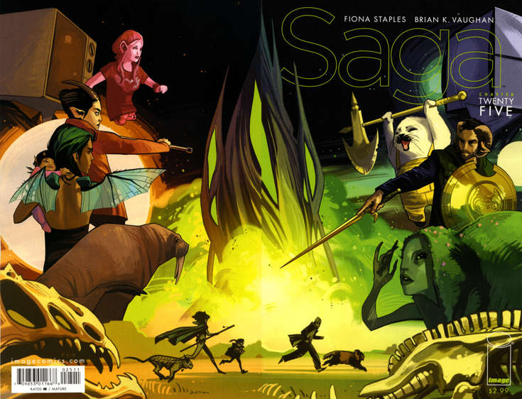 Saga (Image) #25 (VF-NM), Comic Book, Back Issue, buy comic books online, online comic book store canada, sell comic books, online, comic websites, comic store,  vintige comic books, comic book store guelph, comic book store, comic book store near me, Long Box Silver's Comics