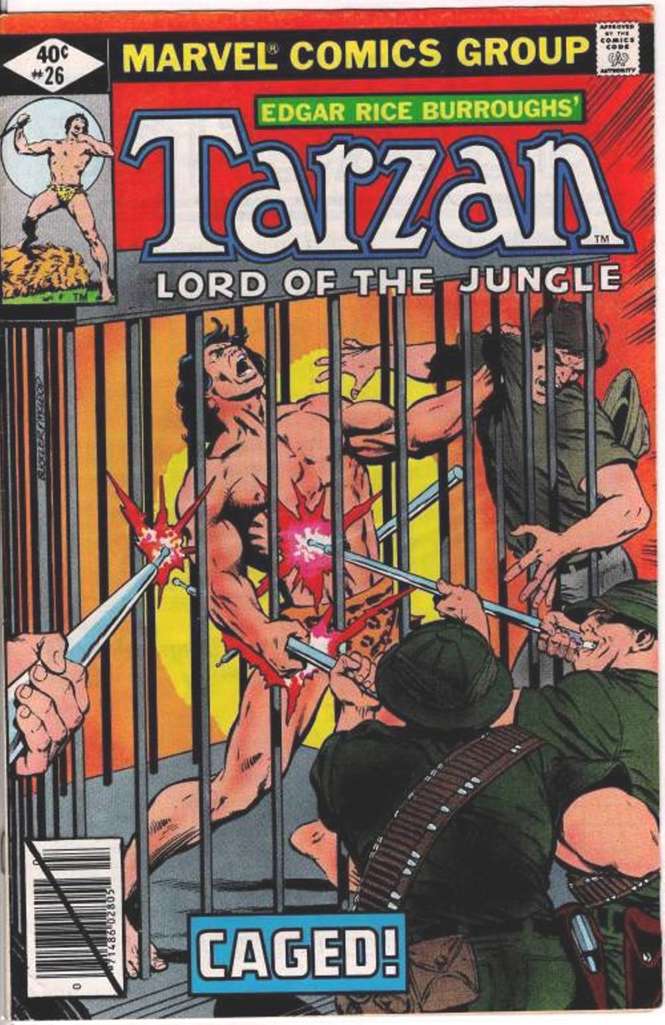 Tarzan (Marvel) #26/NS (VF), Comic Book, buy comic books online, online comic book store canada, sell comic books, online, comic websites, comic store, vintige comic books, comic book store guelph, comic book store, Long Box Silver's Comics