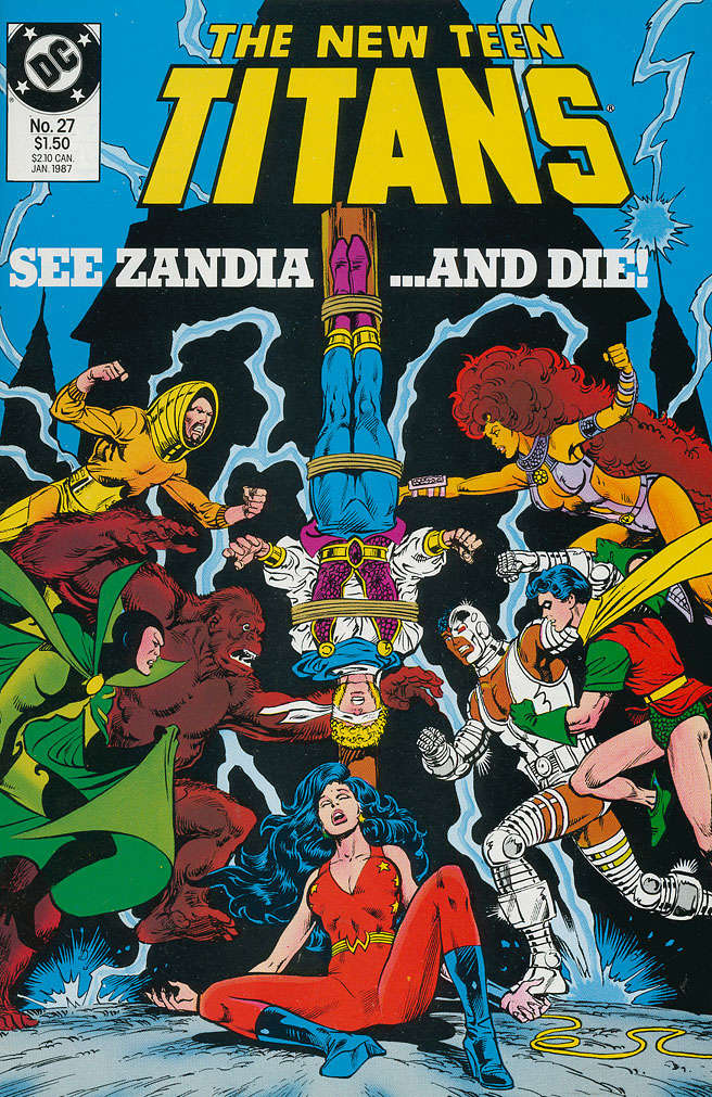 New Teen Titans, The (2nd Series) #27 (VF-NM), Comic Book, Back Issue, buy comic books online, online comic book store canada, sell comic books, online, comic websites, comic store, vintige comic books, comic book store guelph, comic book store, comic book store near me, Long Box Silver's Comics