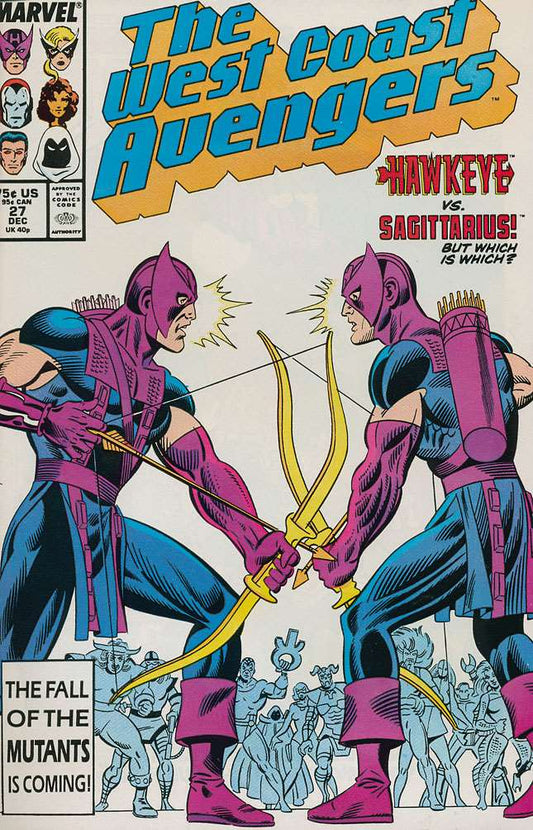 West Coast Avengers(VF-NM) #27, Comic Book, Back Issue, buy comic books online, order comics online, marvel comics, sell comic books, online, comic websites, comic store,  vintige comic books, comic book store guelph, comic book store, comic book store near me, Long Box Silver's Comic Book Store