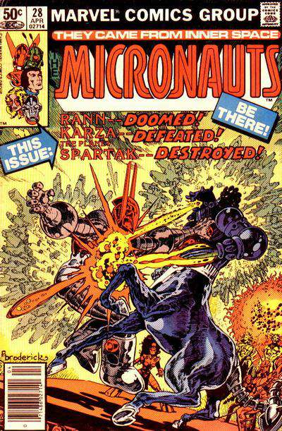 Micronauts (Vol. 1) #28/NS (F), Comic Book, buy comic books online, online comic book store canada, sell comic books, online, comic websites, comic store, vintige comic books, comic book store guelph, comic book store, Long Box Silver's Comics