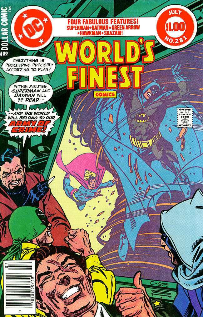 World’s Finest Comics #281 (F), Comic Book, buy comic books online, online comic book store canada, sell comic books, online, comic websites, comic store, vintige comic books, comic book store guelph, comic book store, Long Box Silver's Comics