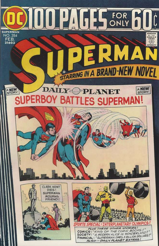 Superman (1st Series) #284 (G), Comic Book, Back Issue, buy comic books online, online comic book store canada, sell comic books, online, comic websites, comic store,  vintige comic books, comic book store guelph, comic book store, comic book store near me, Long Box Silver's Comics