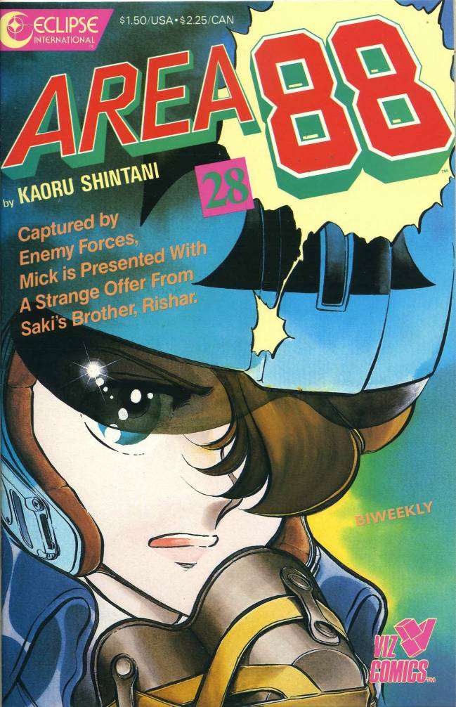 Area 88 #28, Comic Book, Back Issue, buy comic books online, order comics online, marvel comics, sell comic books, online, comic websites, comic store,  vintige comic books, comic book store guelph, comic book store, comic book store near me, Long Box Silver's Comic Book Store
