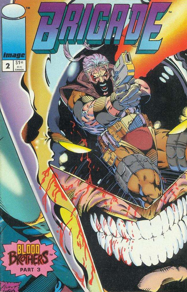 Brigade #2, Comic Book, Back Issue, buy comic books online, order comics online, marvel comics, sell comic books, online, comic websites, comic store, vintige comic books, comic book store guelph, comic book store, comic book store near me, Long Box Silver's Comic Book Store
