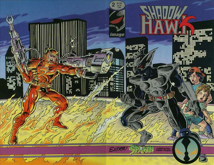 ShadowHawk (1st Series) #2, Comic Book, Back Issue, buy comic books online, order comics online, marvel comics, sell comic books, online, comic websites, comic store, vintige comic books, comic book store guelph, comic book store, comic book store near me, Long Box Silver's Comic Book Store