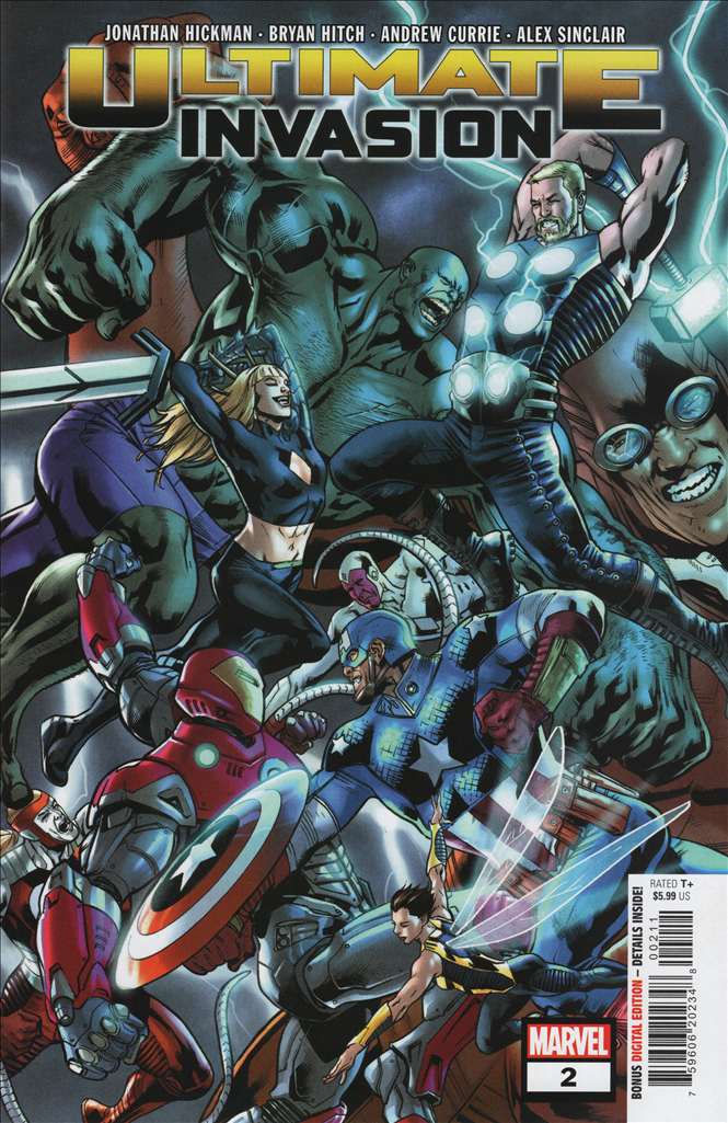 Ultimate Invasion #2, Comic Book, Back Issue, buy comic books online, order comics online, marvel comics, sell comic books, online, comic websites, comic store,  vintige comic books, comic book store guelph, comic book store, comic book store near me, Long Box Silver's Comic Book Store