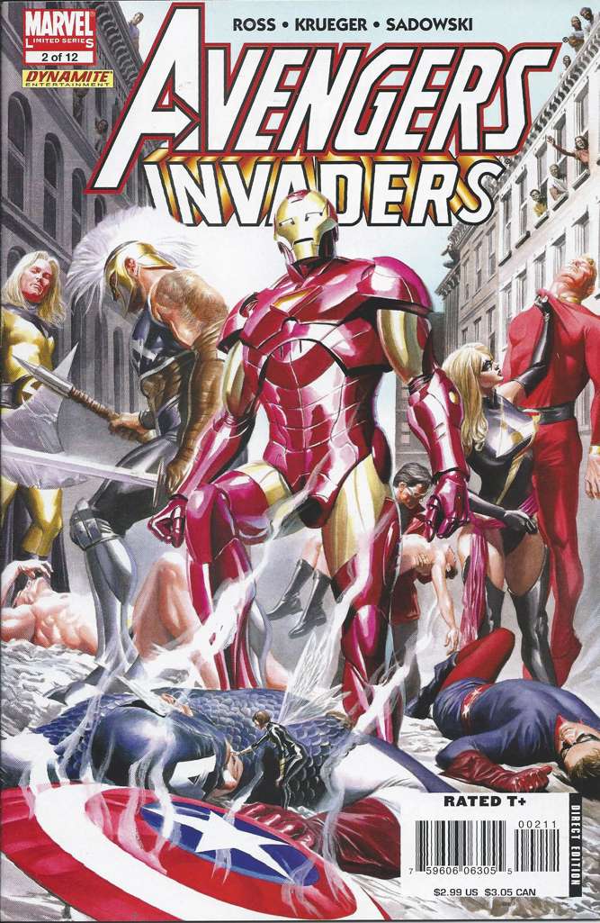 Avengers/Invaders #2 (VF/NM), Comic Book, Back Issue, buy comic books online, order comics online, marvel comics, sell comic books, online, comic websites, comic store,  vintige comic books, comic book store guelph, comic book store, comic book store near me, Long Box Silver's Comic Book Store