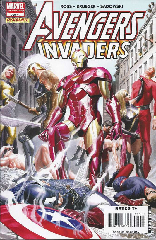 Avengers/Invaders #2 (VF/NM), Comic Book, Back Issue, buy comic books online, order comics online, marvel comics, sell comic books, online, comic websites, comic store,  vintige comic books, comic book store guelph, comic book store, comic book store near me, Long Box Silver's Comic Book Store
